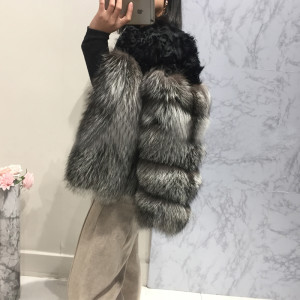 1801027 lamb fur silver fox fur coat eileenhou (3)