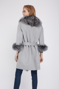 1807002 LONG WOOL COAT WITH FOX FUR FRONT eileenhou (34)