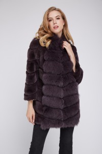 1807015 REX RABBIT FUR COAT WITH FOX FUR FRONT eileenhou (21)