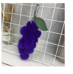 1807048 mink fur pompoms grape (2)