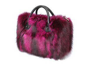 1808015 crystal FOX FUR HANDBAG eileenhou (19)