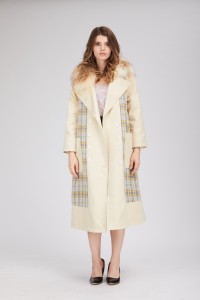 down coat with raccoon collar 1809141 LVCOMEFF (2)