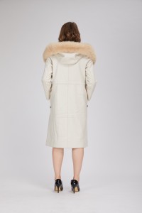 sheep leather coat with fox collar 1809158 eileenhou (38)