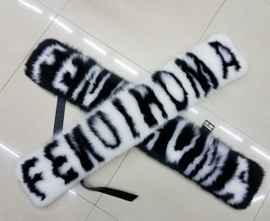 1809001 fox fur letter scarf number letter eileenhou (19)